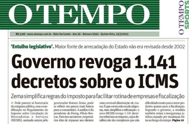 Sócio-fundador do escritório, Dr. Flávio Bernardes, concede entrevista ao jornal “O Tempo”