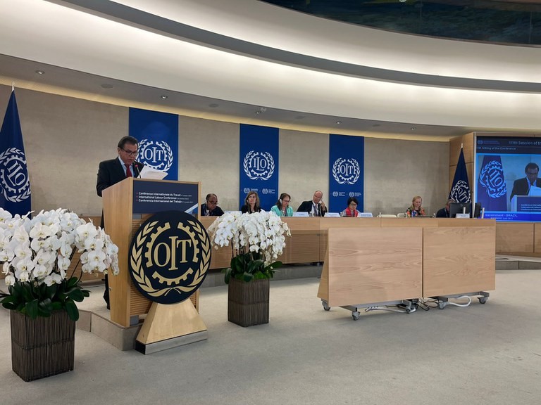 111ª CONGRESSO INTERNACIONAL DO TRABALHO E A SUA IMPORTÂNCIA NA AGENDA INTERNACIONAL