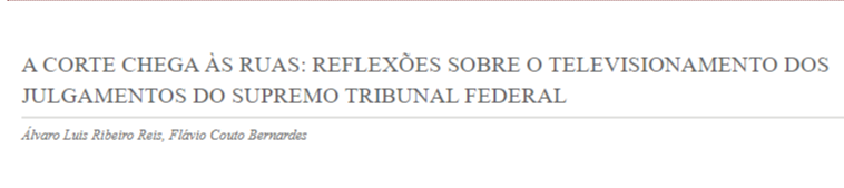 Membros do escritório Bernardes & Advogados Associados publicam artigo científico em revista